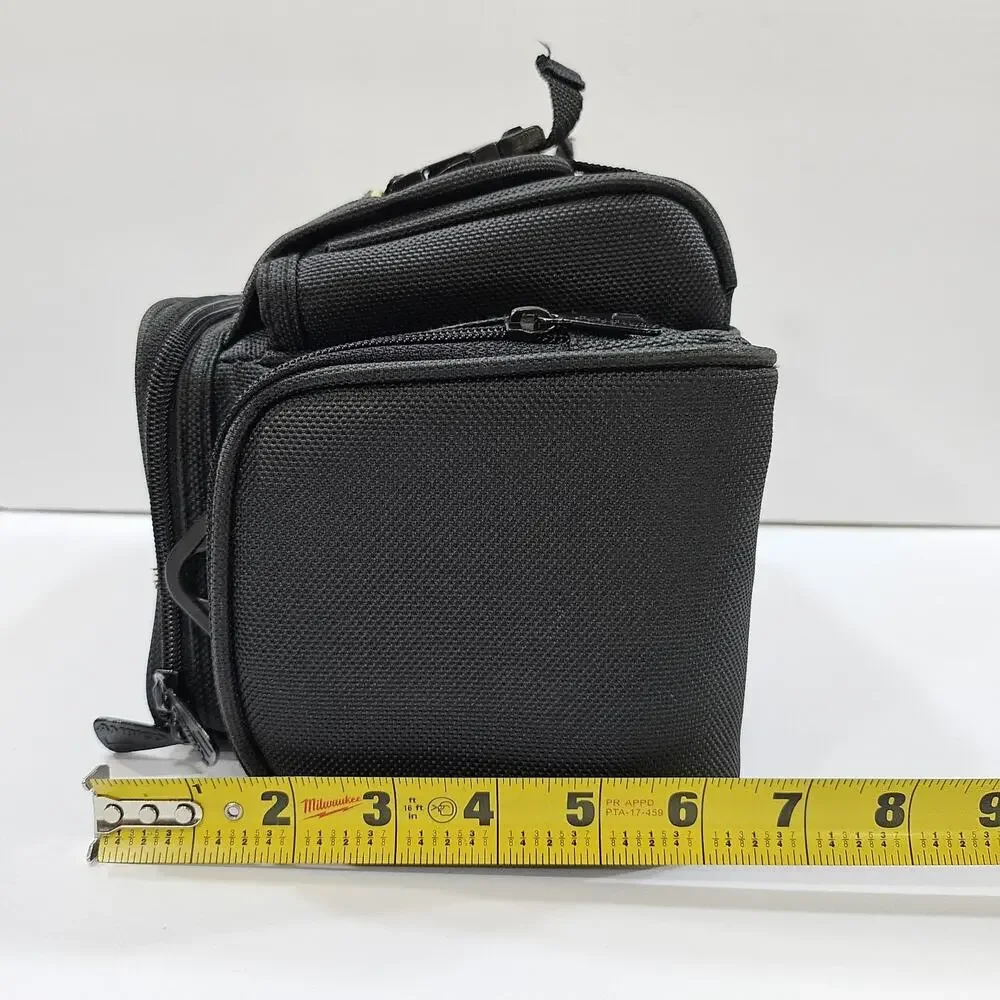 Rugged Ambico Camera Bag DSLR Case Black Padded Multi Pocket Travel Gear
